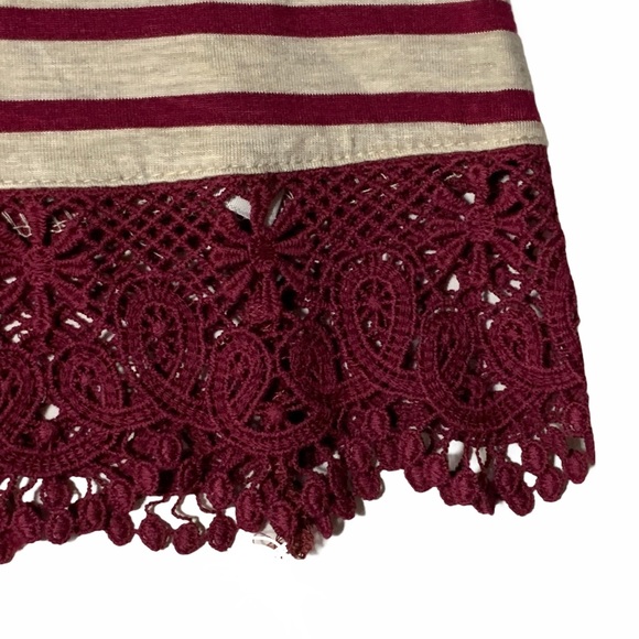 Red Camel Heirloom Romance Striped Shift Dress with Coordinating Leggings XL - Picture 9 of 11